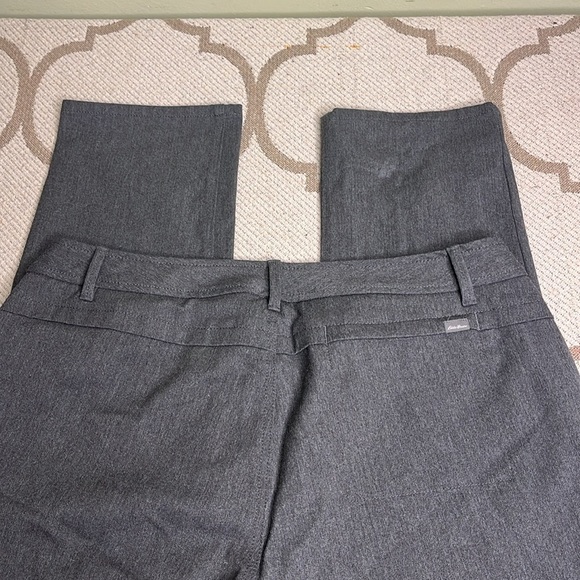 Eddie Bauer Travel Pants Straight Leg Mid Rise Curvy Trousers size 14 - Picture 17 of 17